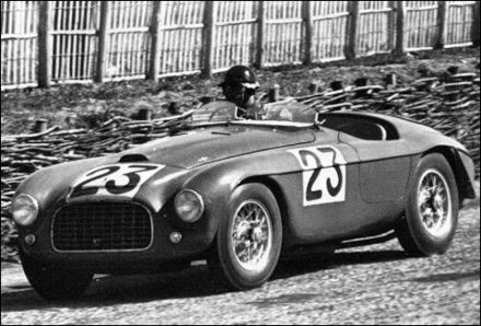 Jean Lucas i “Helde” – Ferrari 166 MM.